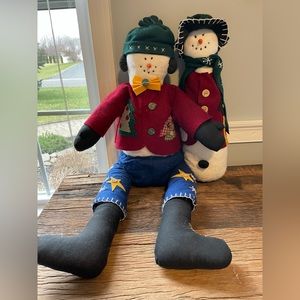 Snowman & Snowwoman